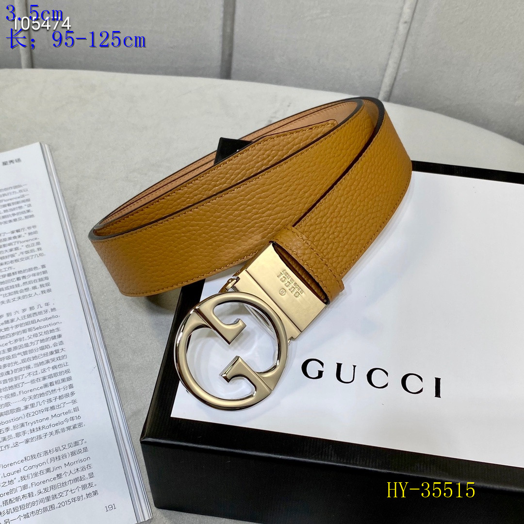 Gucci Belts 3.5CM Width 039